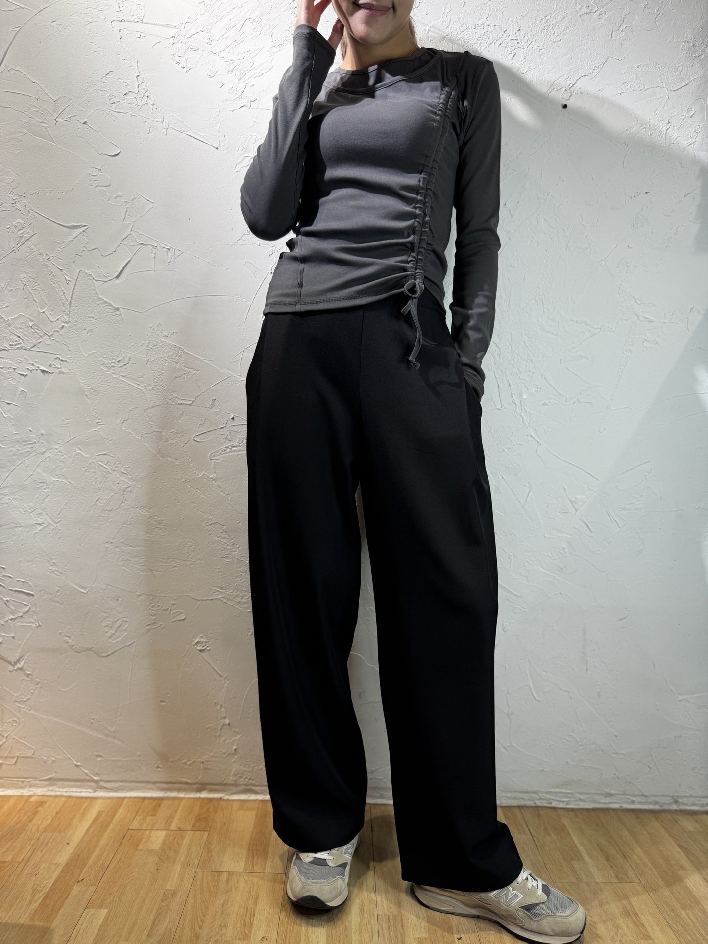 Ruffle Rope Long Sleeves