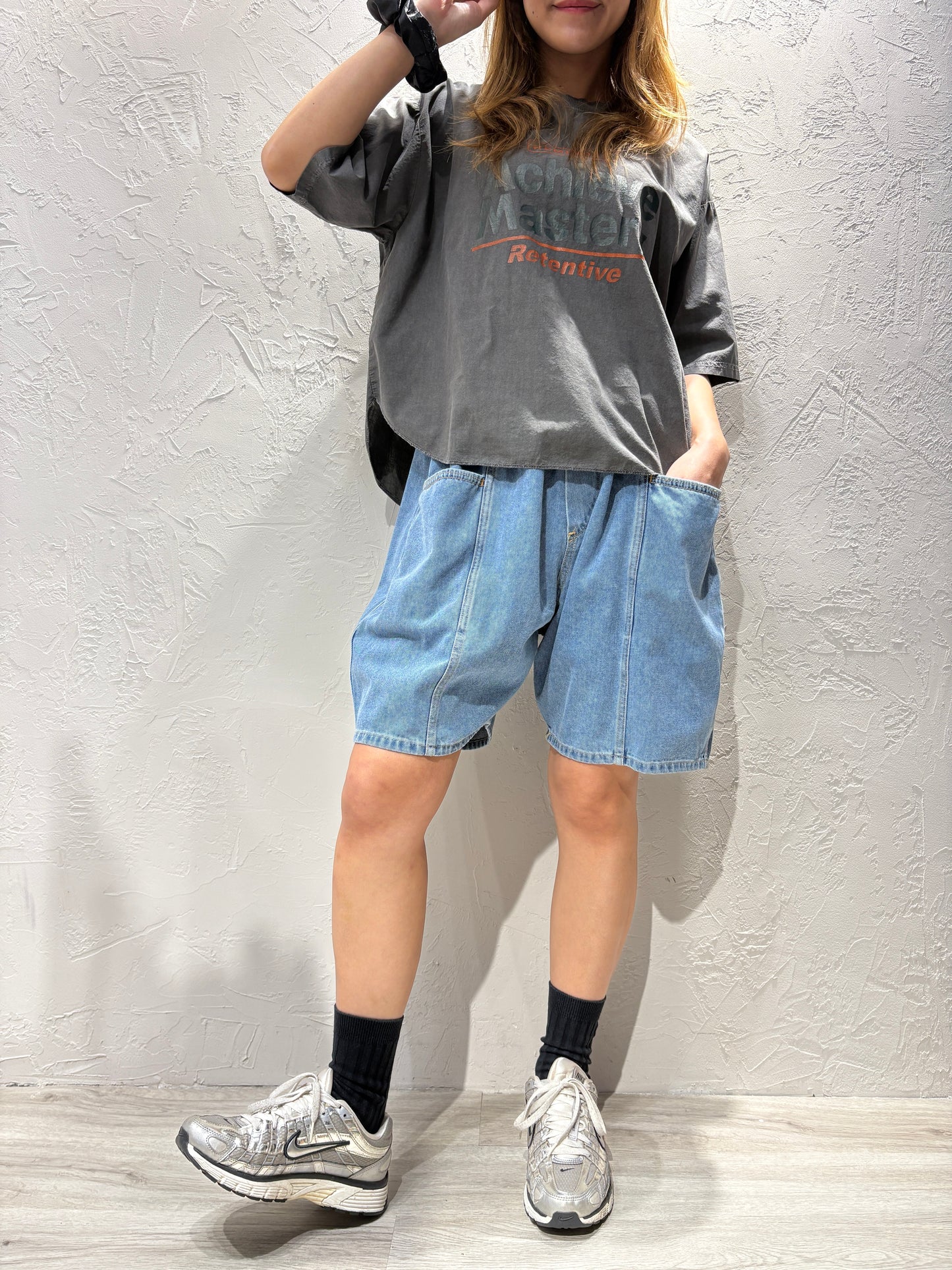 Denim Pocket Shorts