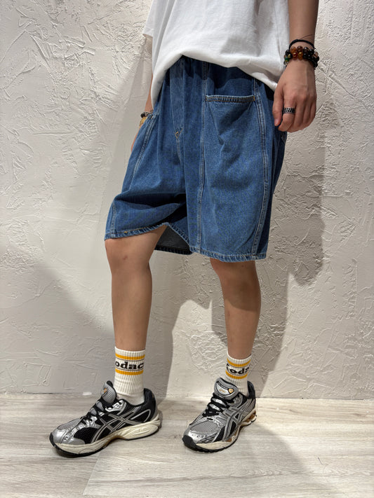Denim Pocket Shorts