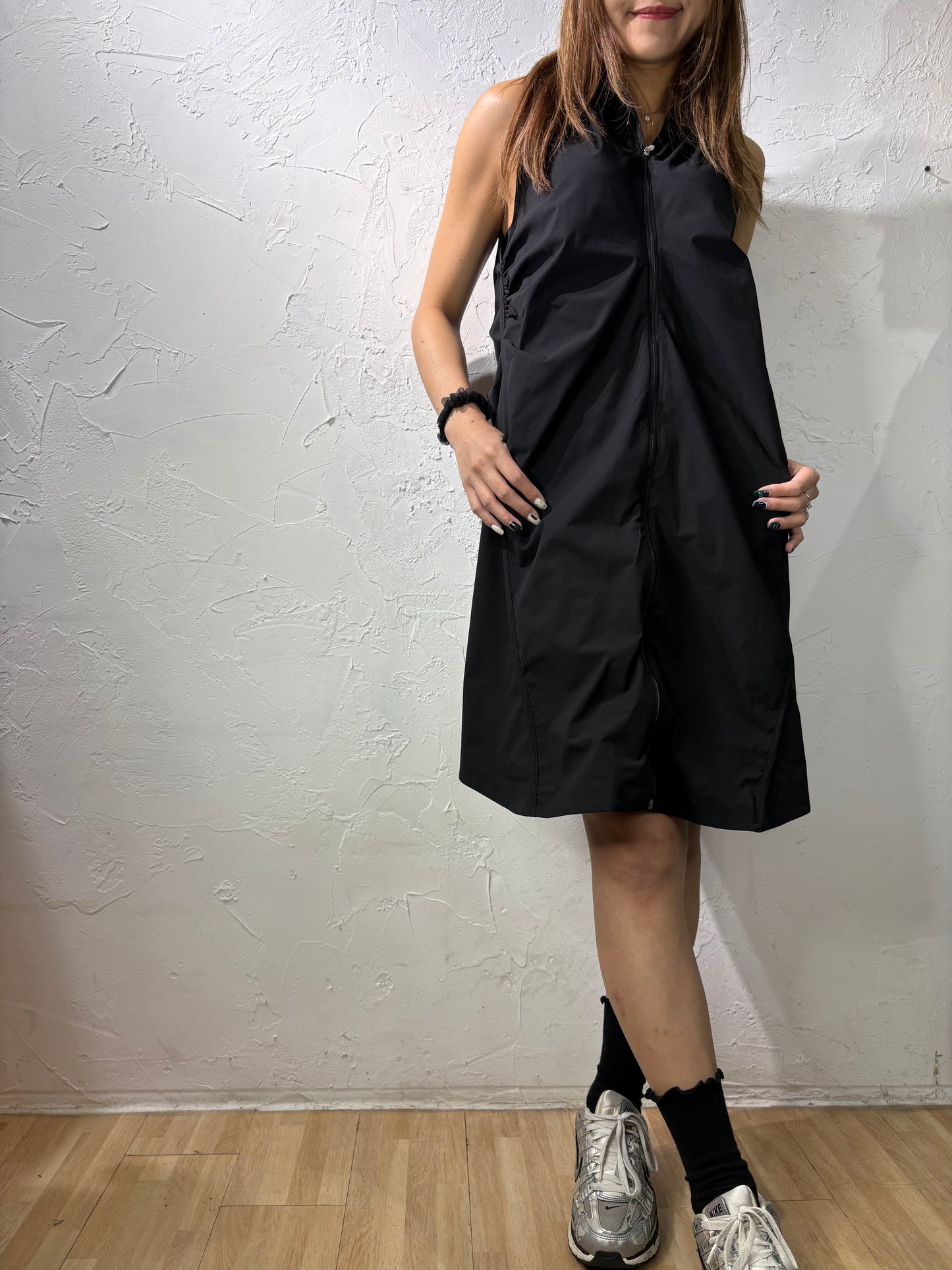 Zip Hoodie One Piece Dress