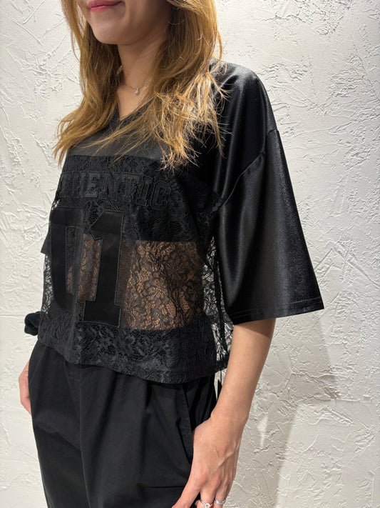 Sport Lace Jersey Top