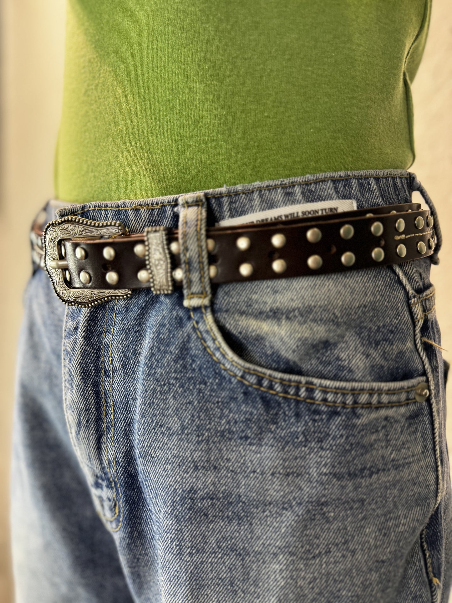 Cowhide Leather Belt