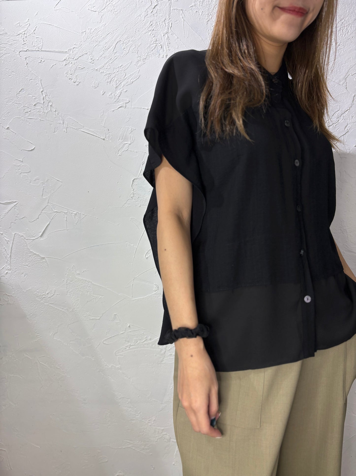 Soft See-through Shirt