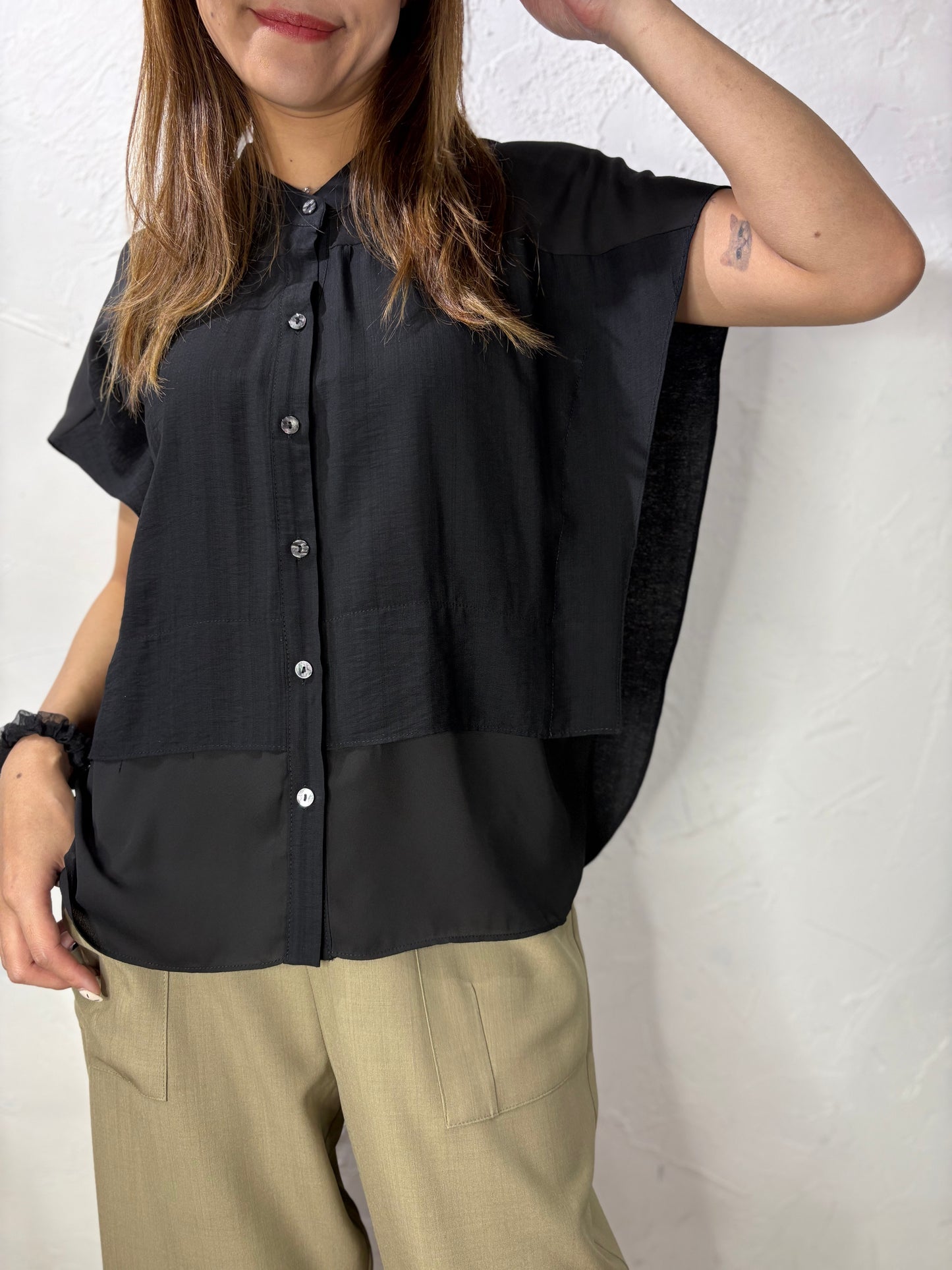 Soft See-through Shirt