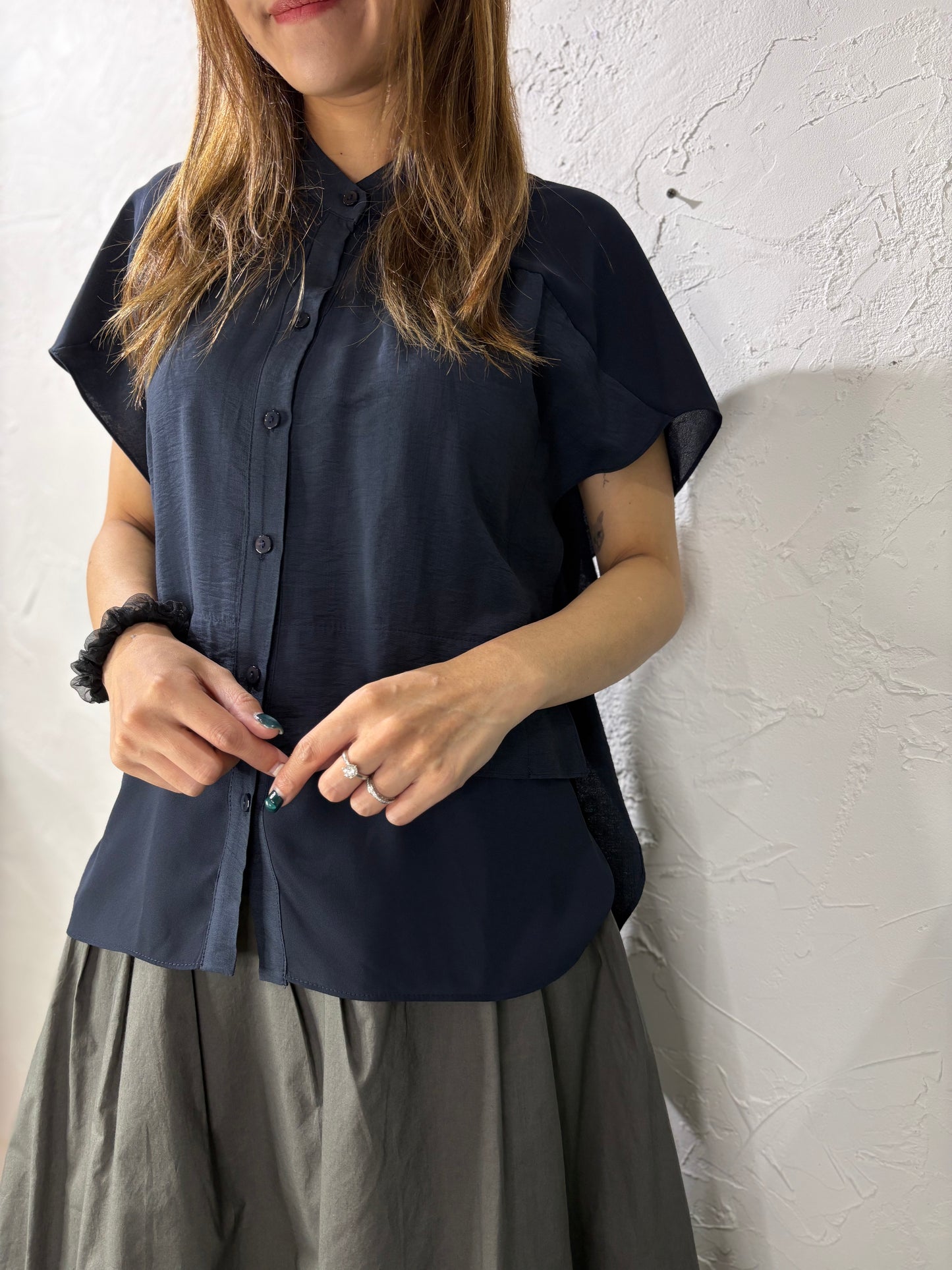 Soft See-through Shirt