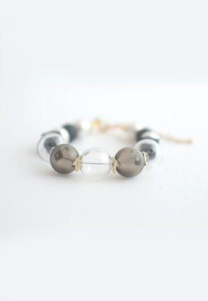 Cotton Pearl Glass Bracelet - sanwaitsai