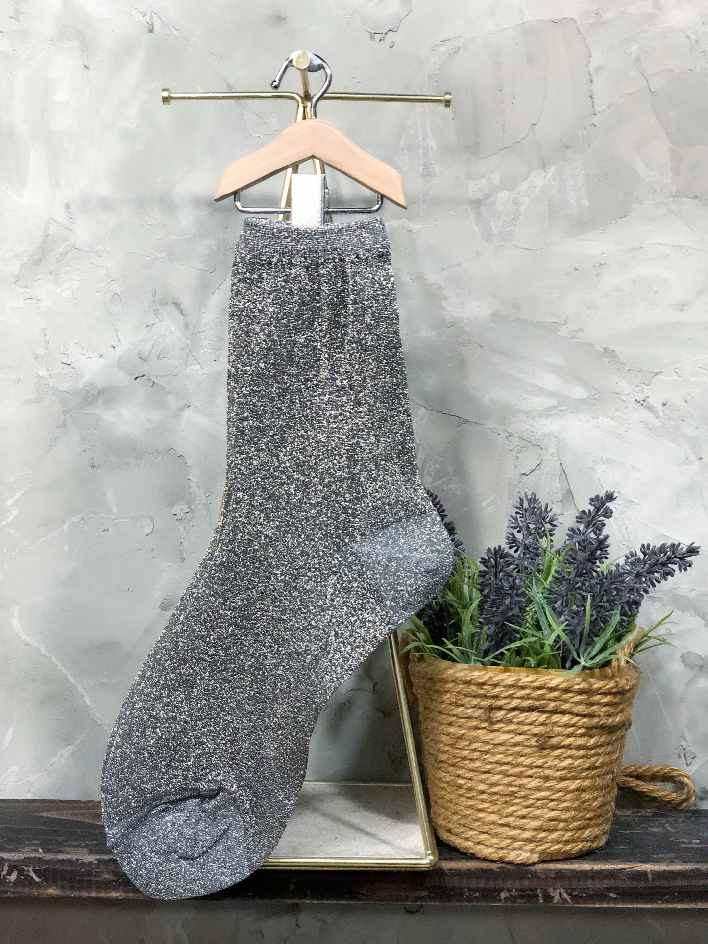 Shiny Shine Socks