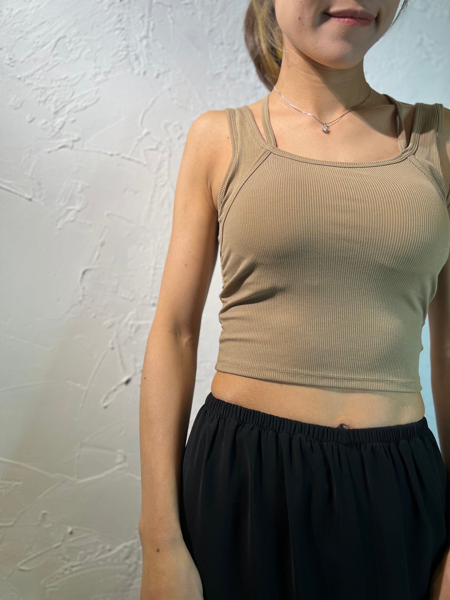 Plain Color Bra Top