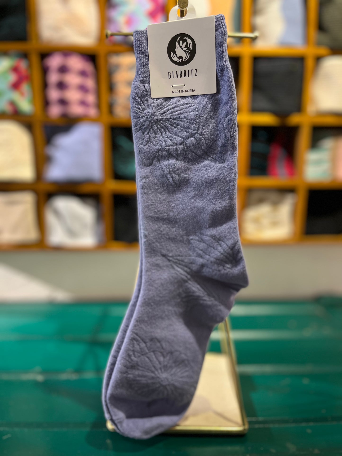 Embroidery Floral Socks