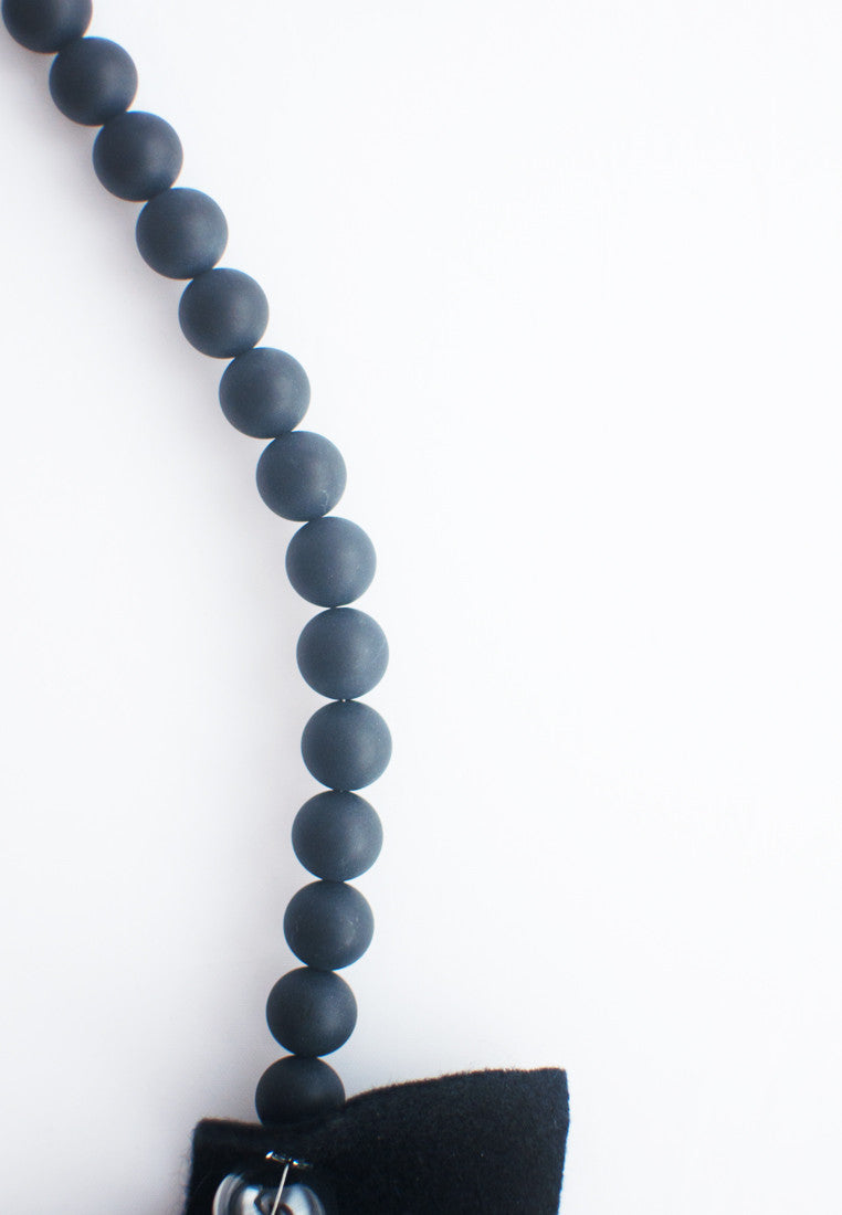 Wool Felt Necklace - sanwaitsai