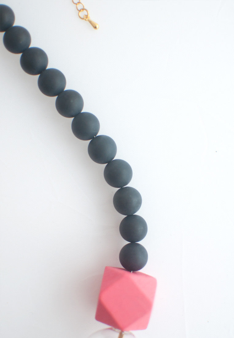 Glass Beaded Necklace - sanwaitsai