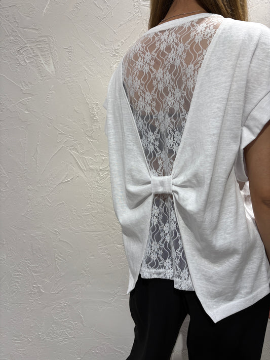 Lace Back Top