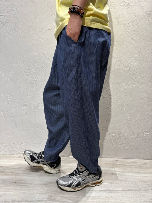 Wrinkle Stripes Jeans