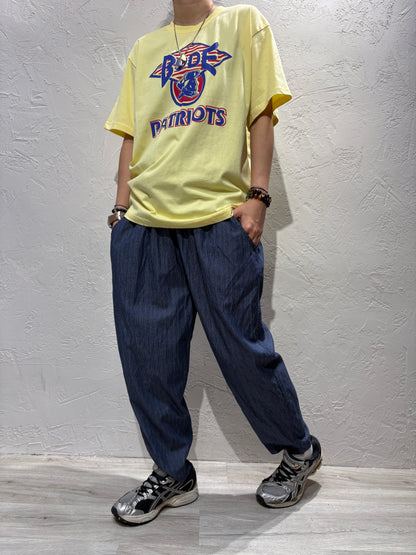 Wrinkle Stripes Jeans