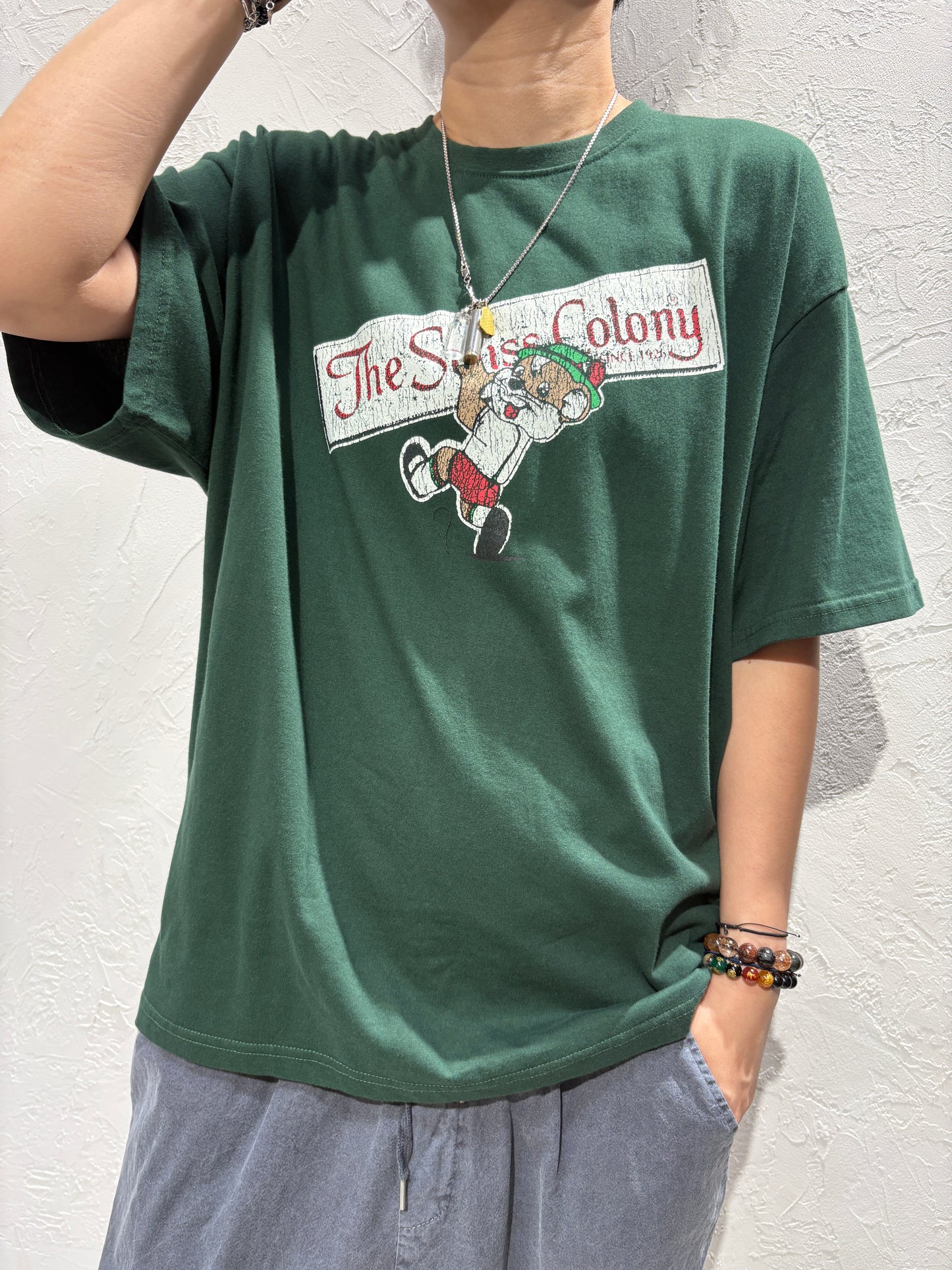 Cartoon Print T-shirt