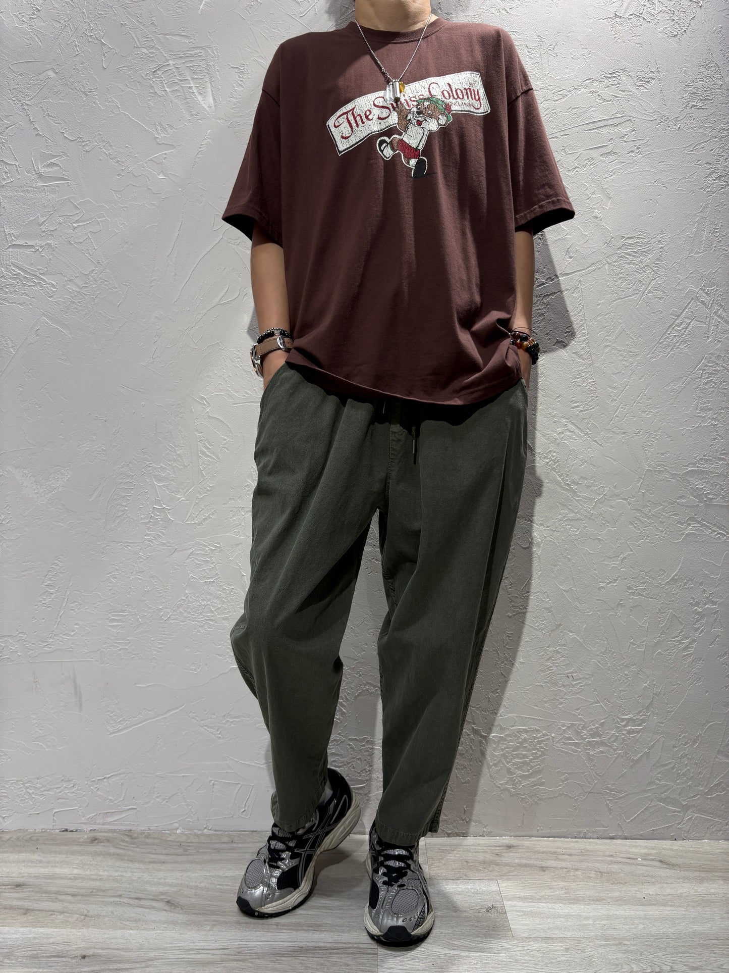 Washed Color Pants