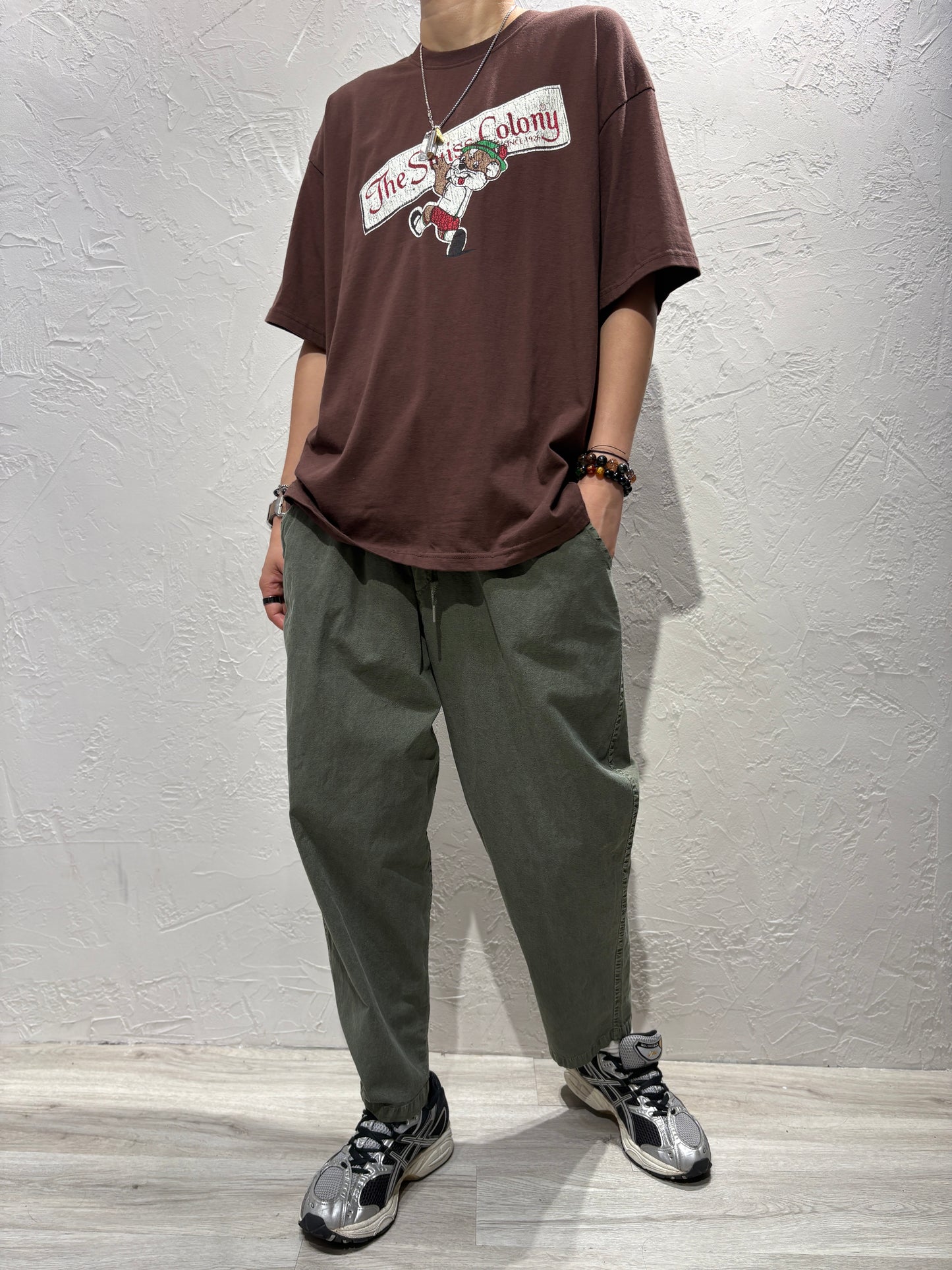 Cartoon Print T-shirt