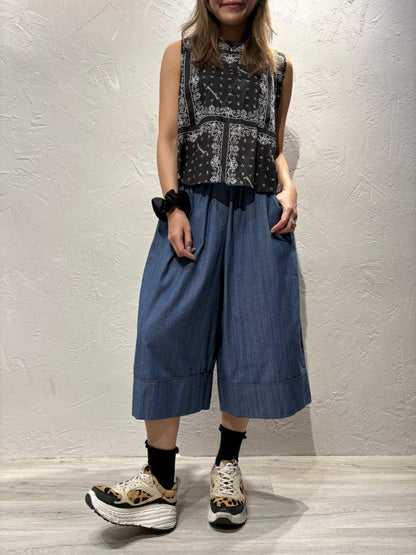Paisley Pattern Vest Top