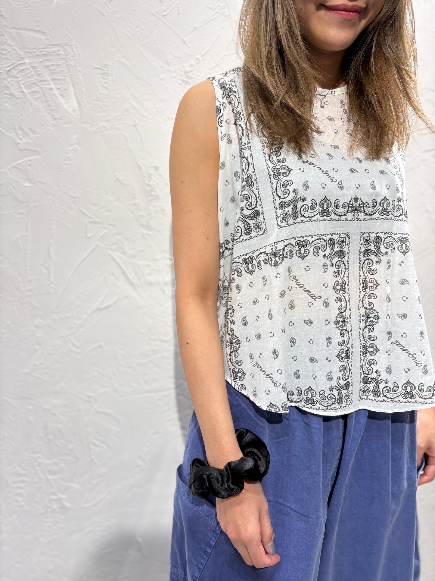 Paisley Pattern Vest Top