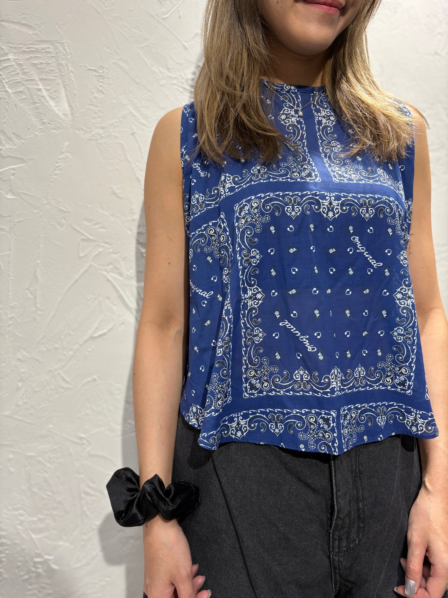 Paisley Pattern Vest Top