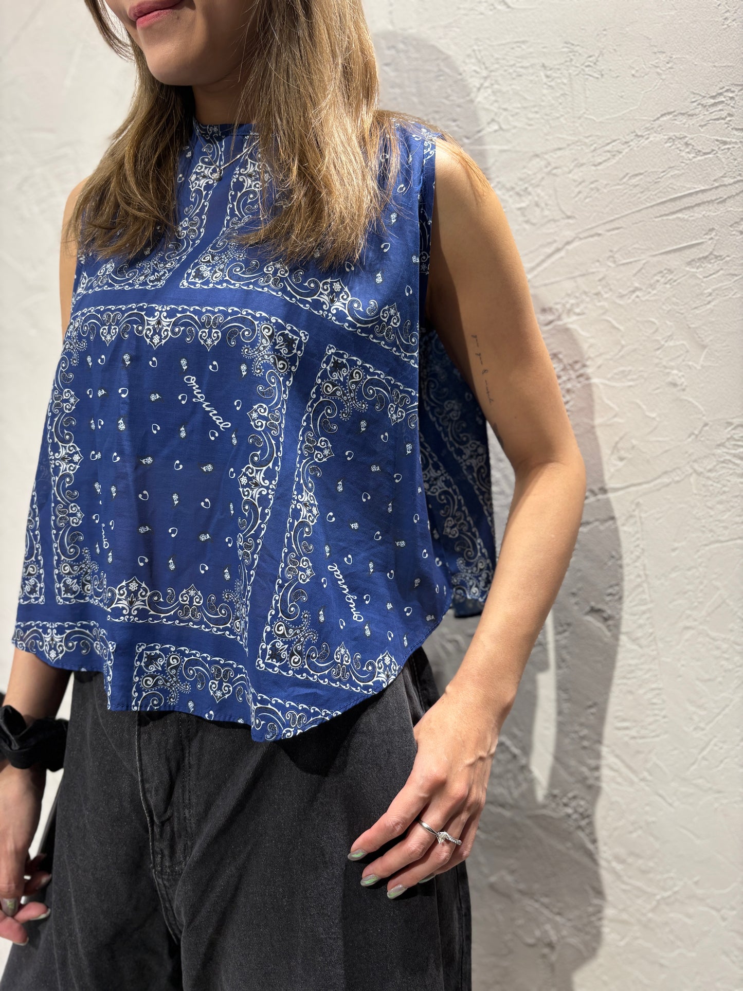 Paisley Pattern Vest Top