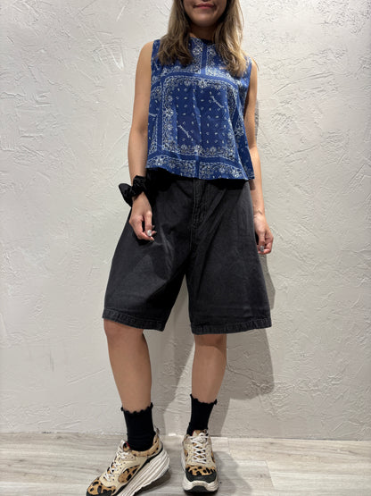 Paisley Pattern Vest Top