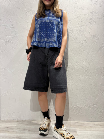 Paisley Pattern Vest Top