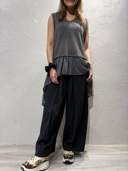 Wide Cut Light Pants