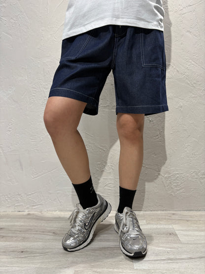 Denim Line Shorts