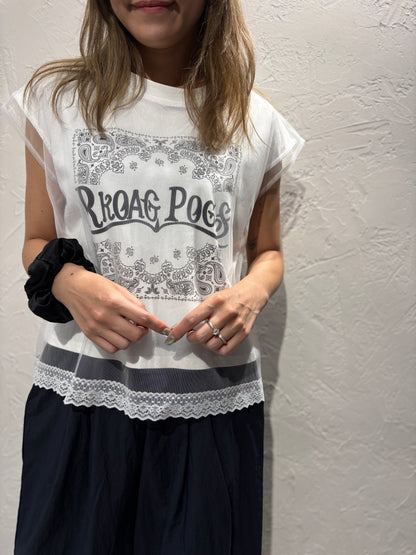 Lace Layer Vest Top