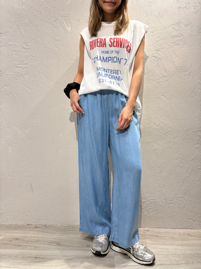 Text Vest Tank Top
