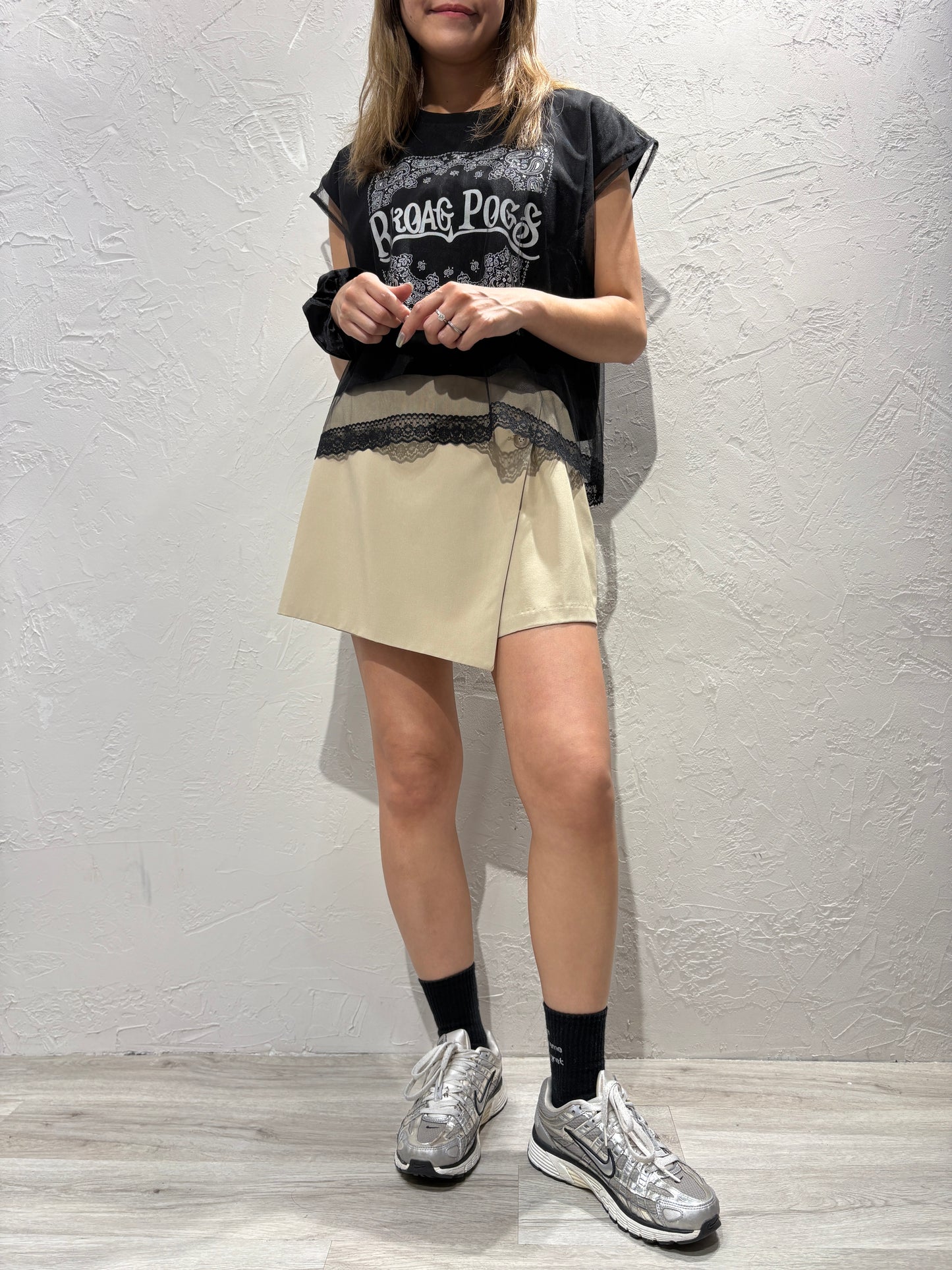 Lace Layer Vest Top