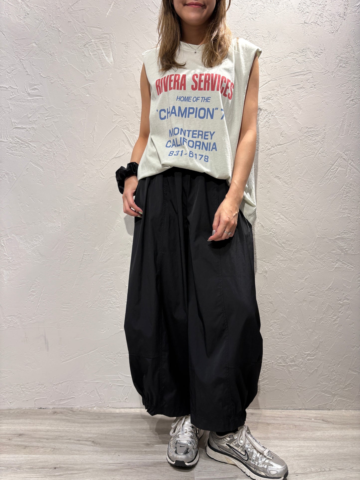 Text Vest Tank Top