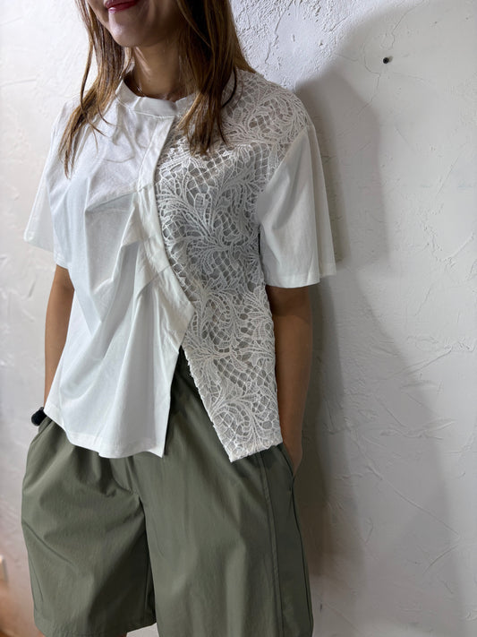 Emboridary Cut Top