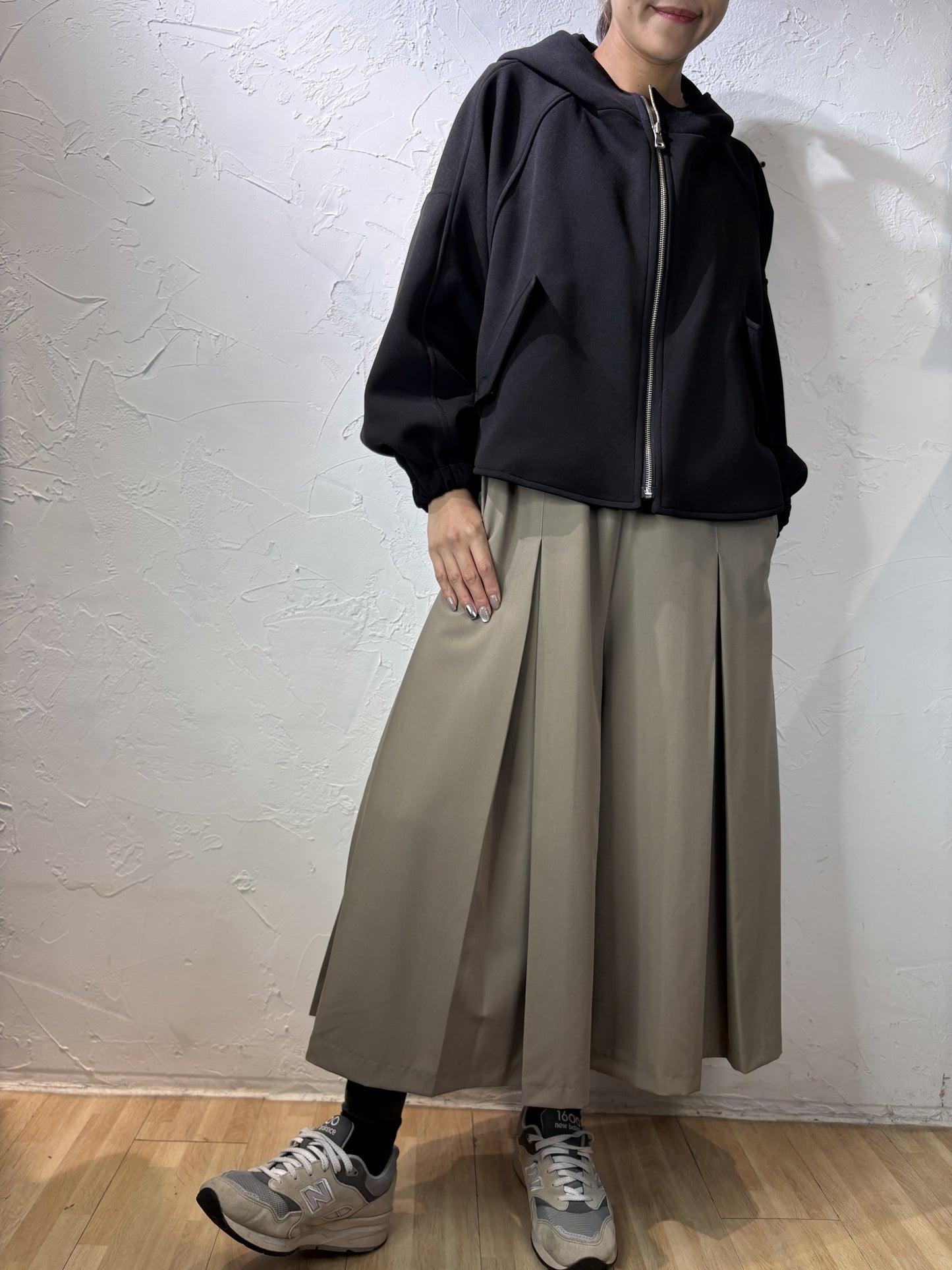 百褶裙褲