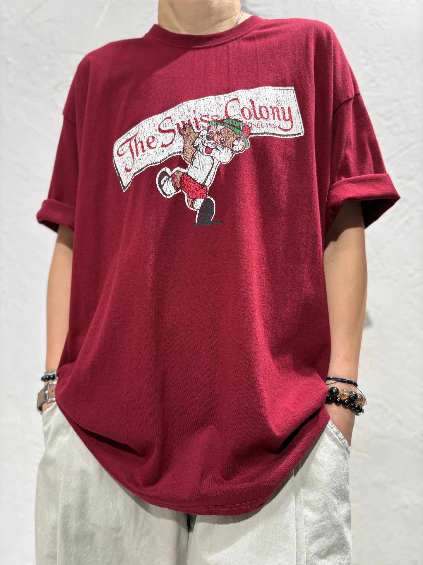 Cartoon Print T-shirt