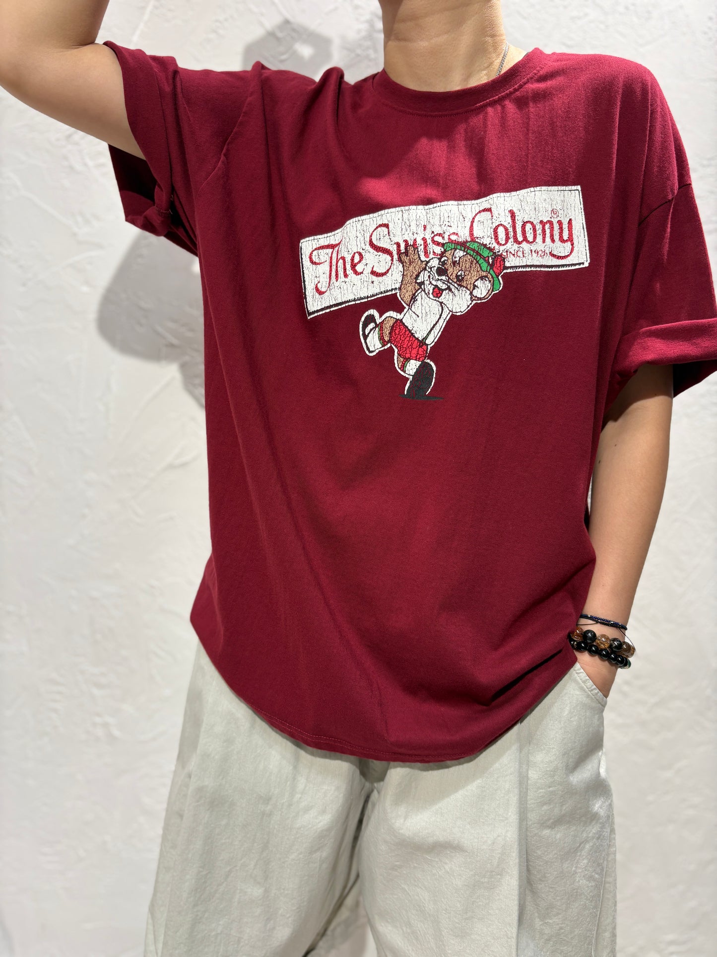 Cartoon Print T-shirt