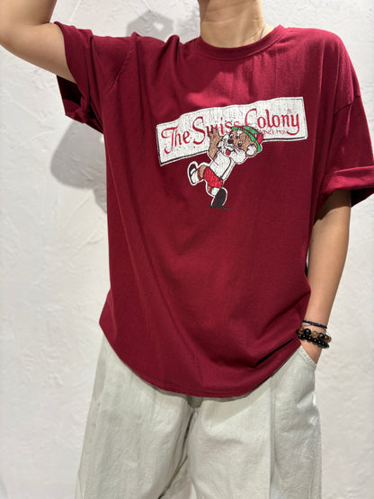 Cartoon Print T-shirt