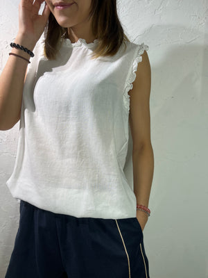 Ruffle Vest