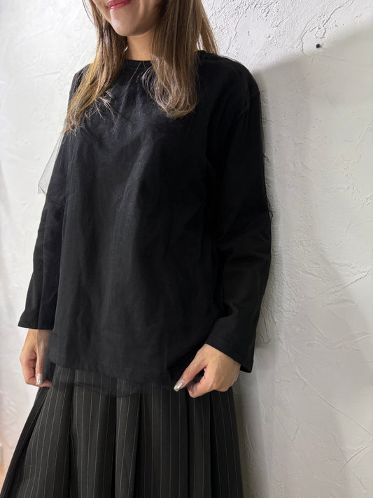 Lace Layer Long Sleeves