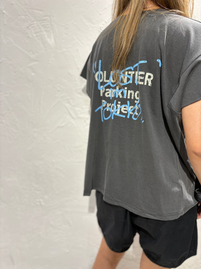 Back Graphic Vest Top
