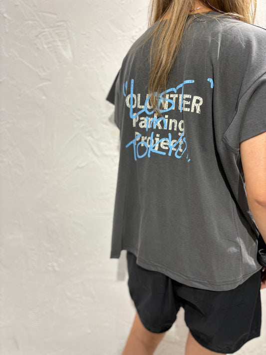 Back Graphic Vest Top