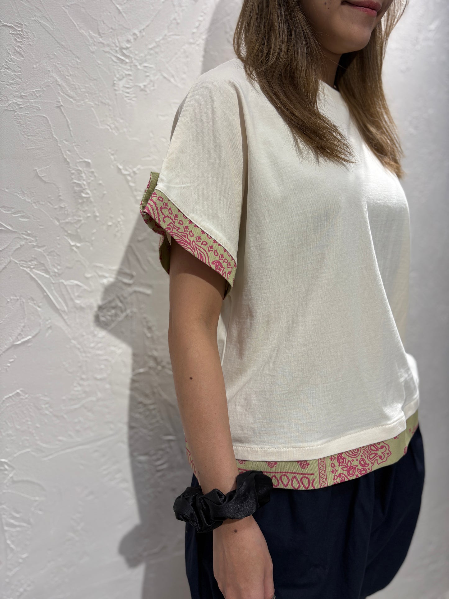 Pattern Plain Top
