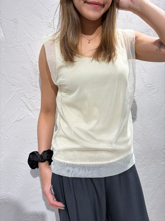 Lace Cover Vest