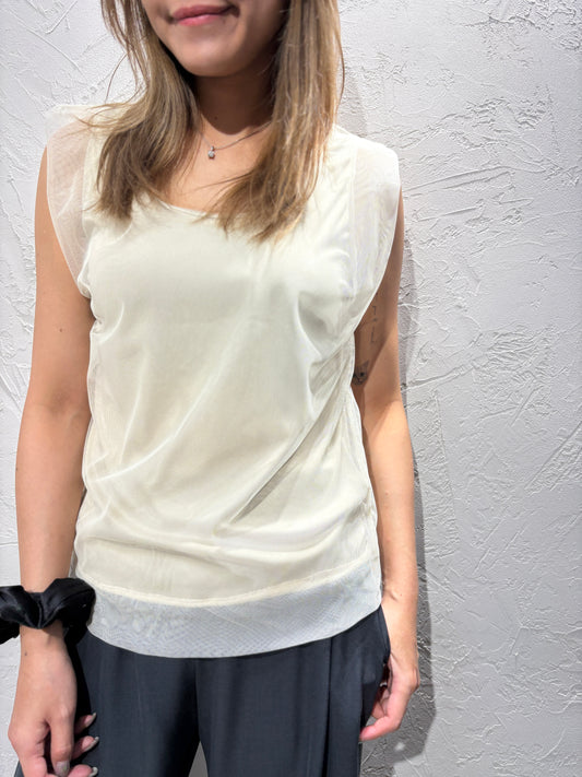 Lace Cover Vest