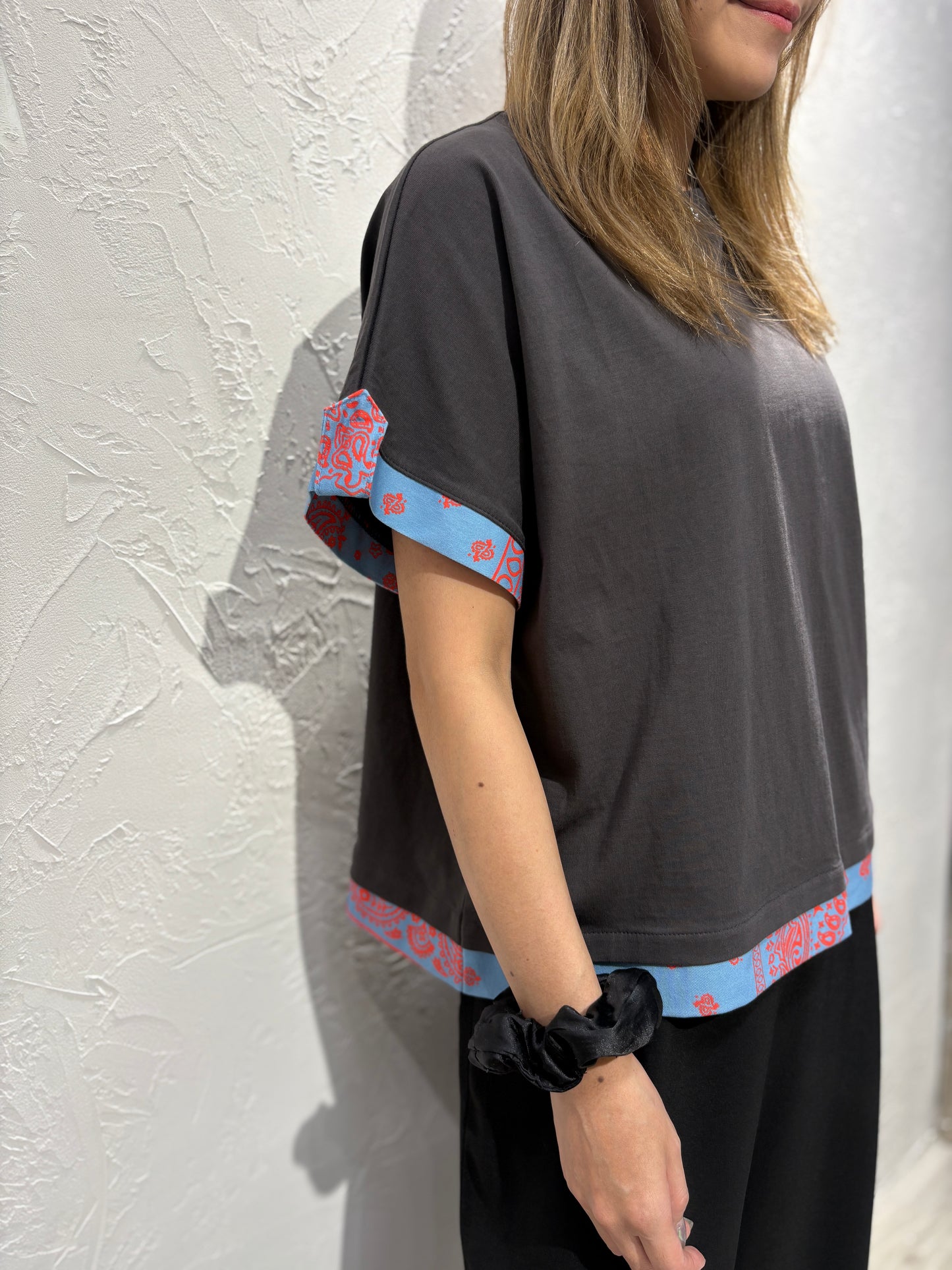 Pattern Plain Top