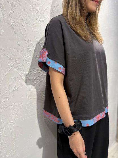 Pattern Plain Top