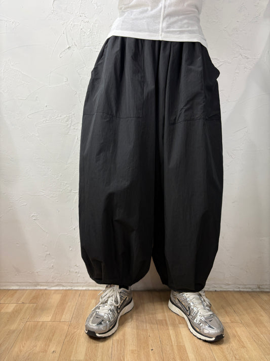 Bubble Wide Legs Pants