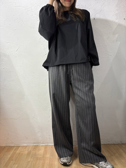 Plain Color Wide Top