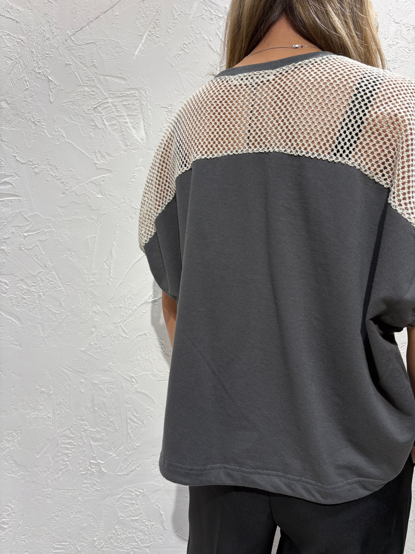Emboridery 2-Tone Top
